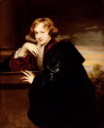 Porträt von Sir Anthony van Dyck (1599-1641)